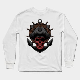 skull pirates Long Sleeve T-Shirt